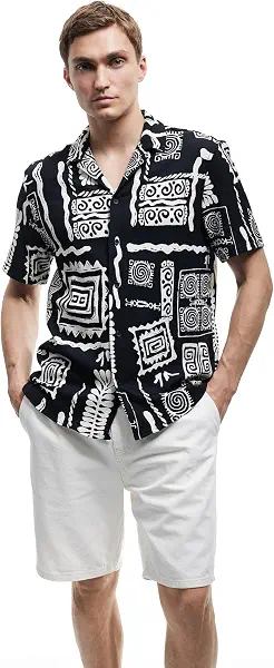 سعر ومواصفات KOTON Mens SHIRTS SS WOVEN TOPS (pack of 1) (B0FDRZSXJD) على Amazon EG