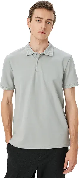 سعر ومواصفات KOTON Mens TSHIRT SS POLO JERSEY (pack of 1) (B0F3JKK6JQ) على Amazon EG