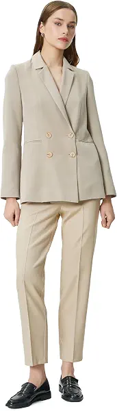 سعر ومواصفات KOTON womens Medium Rise Classic Trousers (B0CSX2C8JT) على Amazon EG