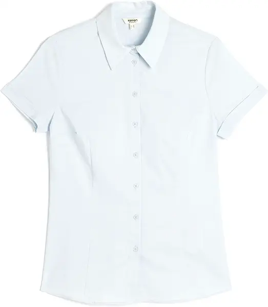 سعر ومواصفات KOTON Womens SHIRTS SS BSC WOVEN TOPS (pack of 1) (B0DTDRBPZM) على Amazon EG