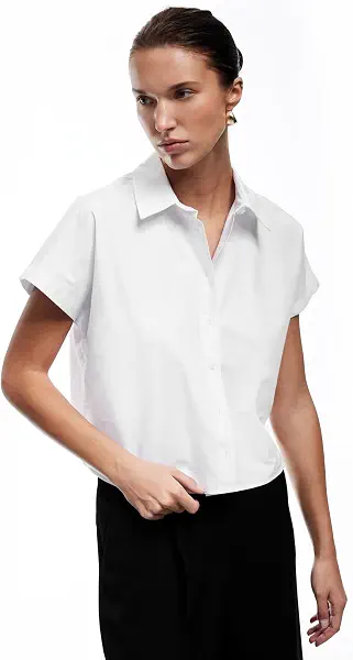 سعر ومواصفات KOTON Womens SHIRTS SS WOVEN TOPS (pack of 1) (B0F2TTGT8X) على Amazon EG