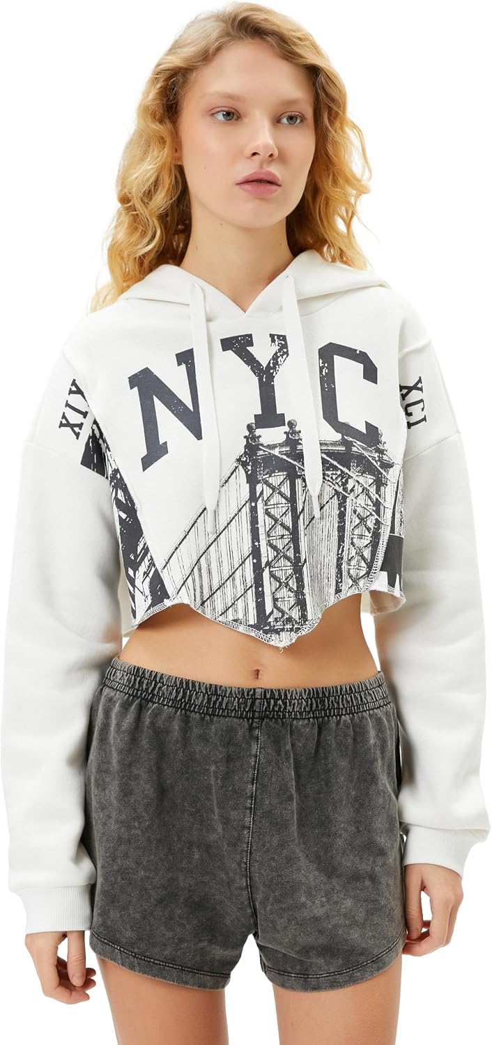 سعر ومواصفات KOTON Womens SWEATSHIRTS JERSEY (pack of 1) (B0CPLQLD4K) على Amazon EG