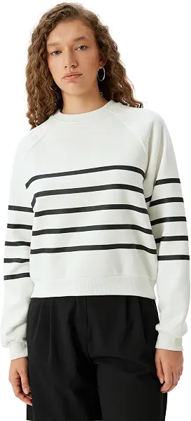 سعر ومواصفات KOTON Womens SWEATSHIRTS JERSEY (pack of 1) (B0DTFM254D) على Amazon EG