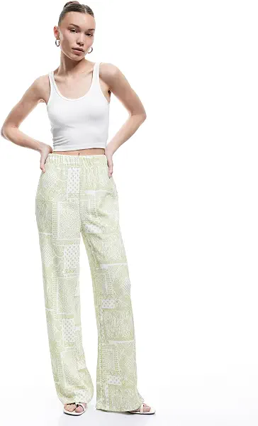 سعر ومواصفات KOTON Womens TROUSERS DENIM (pack of 1) (B0DT4XL39N) على Amazon EG