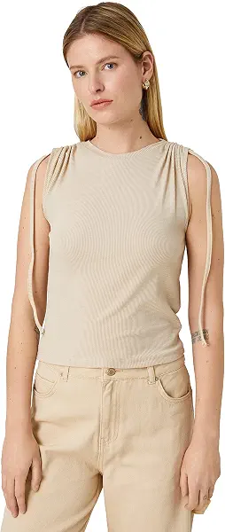 سعر ومواصفات KOTON Womens TSHIRT SS JERSEY (pack of 1) (B0BSH9VVY4) على Amazon EG