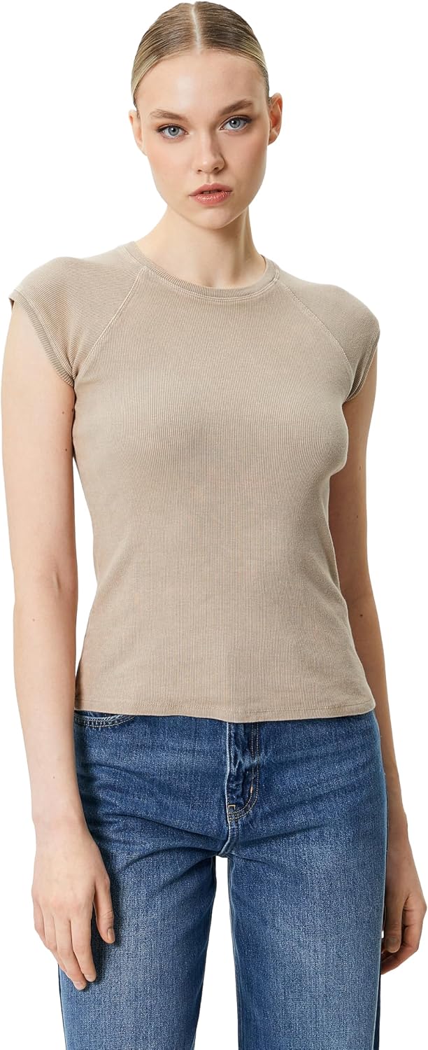 سعر ومواصفات KOTON Womens TSHIRT SS JERSEY (pack of 1) (B0CVDSTLBV) على Amazon EG