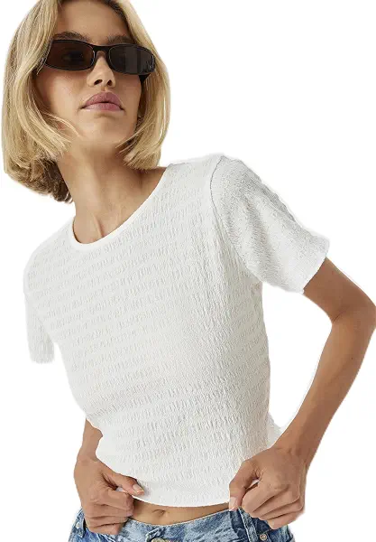 سعر ومواصفات KOTON Womens TSHIRT SS JERSEY (pack of 1) (B0DFCRVSG4) على Amazon EG