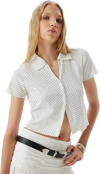 سعر ومواصفات KOTON Womens TSHIRT SS JERSEY (pack of 1) (B0DHLSS8CH) على Amazon EG