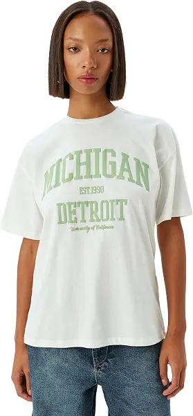 سعر ومواصفات KOTON Womens TSHIRT SS JERSEY (pack of 1) (B0DQHV5WDC) على Amazon EG