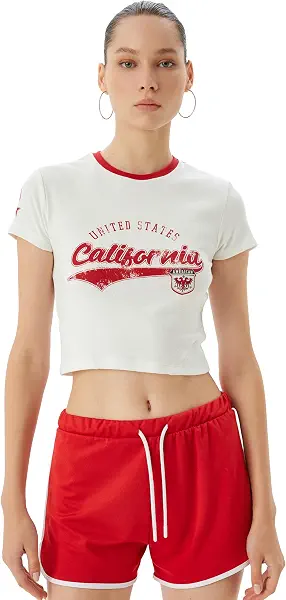 سعر ومواصفات KOTON Womens TSHIRT SS JERSEY (pack of 1) (B0DS9CWTQN) على Amazon EG