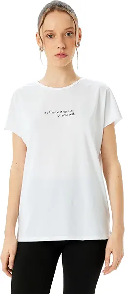 سعر ومواصفات KOTON Womens TSHIRT SS JERSEY (pack of 1) (B0DT6S2T87) على Amazon EG