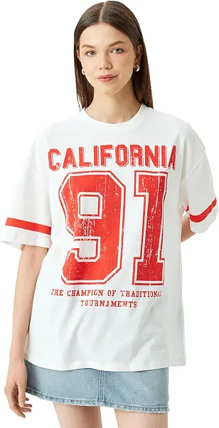 سعر ومواصفات KOTON Womens TSHIRT SS JERSEY (pack of 1) (B0DT7D622K) على Amazon EG