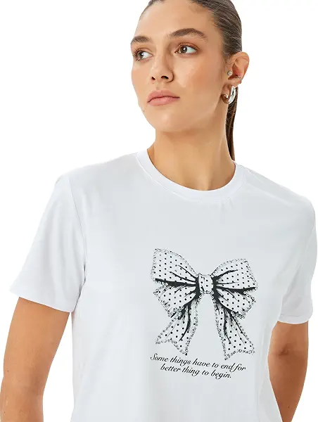 سعر ومواصفات KOTON Womens TSHIRT SS JERSEY (pack of 1) (B0DT97GQTG) على Amazon EG