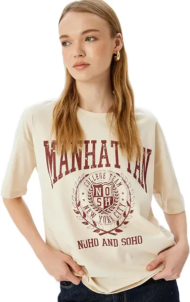 سعر ومواصفات KOTON Womens TSHIRT SS JERSEY (pack of 1) (B0DTBMNT6T) على Amazon EG