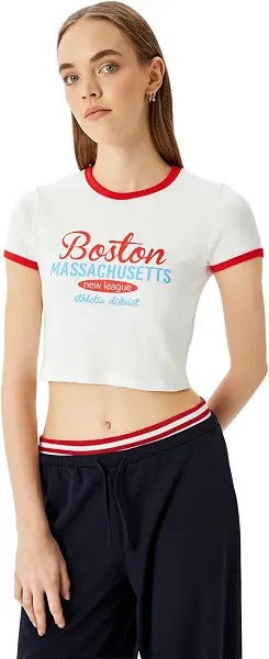 سعر ومواصفات KOTON Womens TSHIRT SS JERSEY (pack of 1) (B0DTDT19LK) على Amazon EG