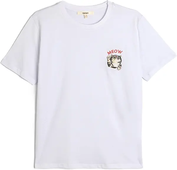 سعر ومواصفات KOTON Womens TSHIRT SS JERSEY (pack of 1) (B0DTF6WTXC) على Amazon EG