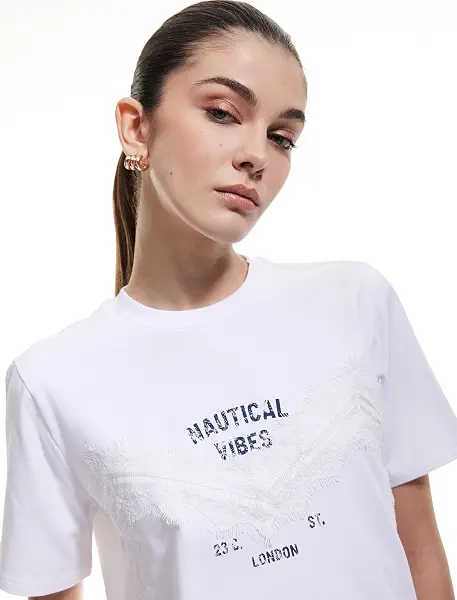 سعر ومواصفات KOTON Womens TSHIRT SS JERSEY (pack of 1) (B0F1DMP3QD) على Amazon EG
