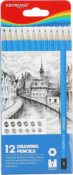 سعر ومواصفات KR972271 طقم 12 قلم رصاص من كى رود 12 درجه موديل (B0BDMPRXG3) على Amazon EG