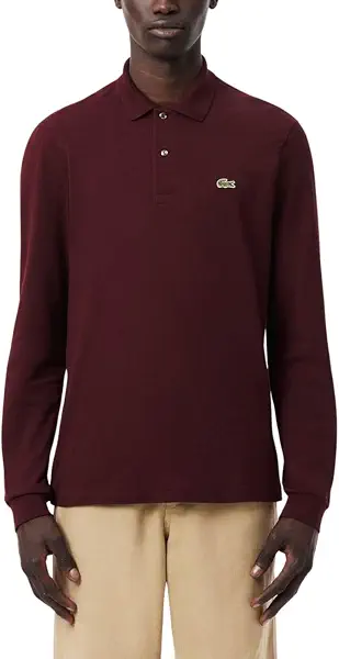 سعر ومواصفات Lacoste Mens Original L.12.12 Long Sleeve Cotton Polo Shirt classic (pack of 1) (B0D91TT1T2) على Amazon EG