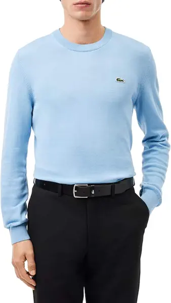 سعر ومواصفات Lacoste Mens Monochrome Cotton Crew Neck Sweater pullover (B0BPYPG8YW) على Amazon EG
