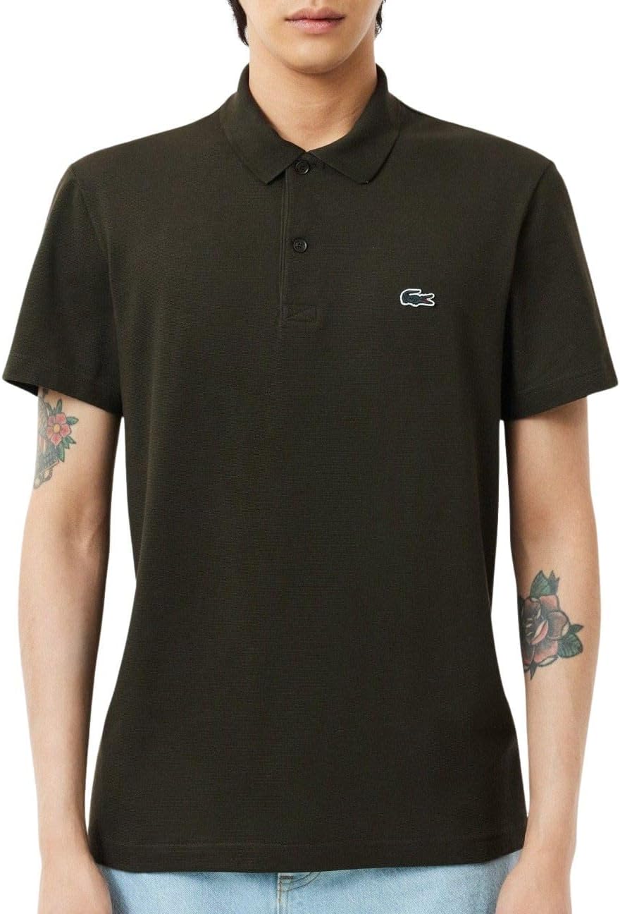 سعر ومواصفات Lacoste Mens Regular Fit Cotton Blend Polo Shirt Polo Shirt (pack of 1) (B0D91SJXC1) على Amazon EG