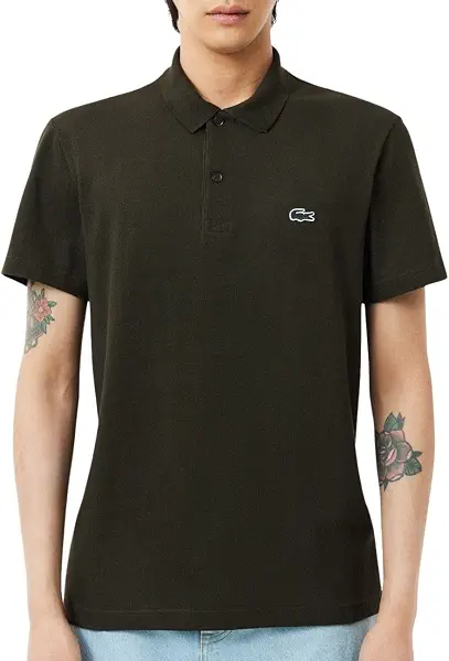 سعر ومواصفات Lacoste Mens Regular Fit Cotton Blend Polo Shirt Polo Shirt (pack of 1) (B0D91SSL7B) على Amazon EG
