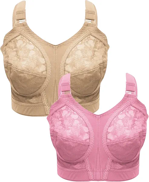سعر ومواصفات Lasso Women Set Of 2 Pieces Ultra Support Bask Bra Cup D Bra (pack of 2) (B0CW3JFNL9) على Amazon EG