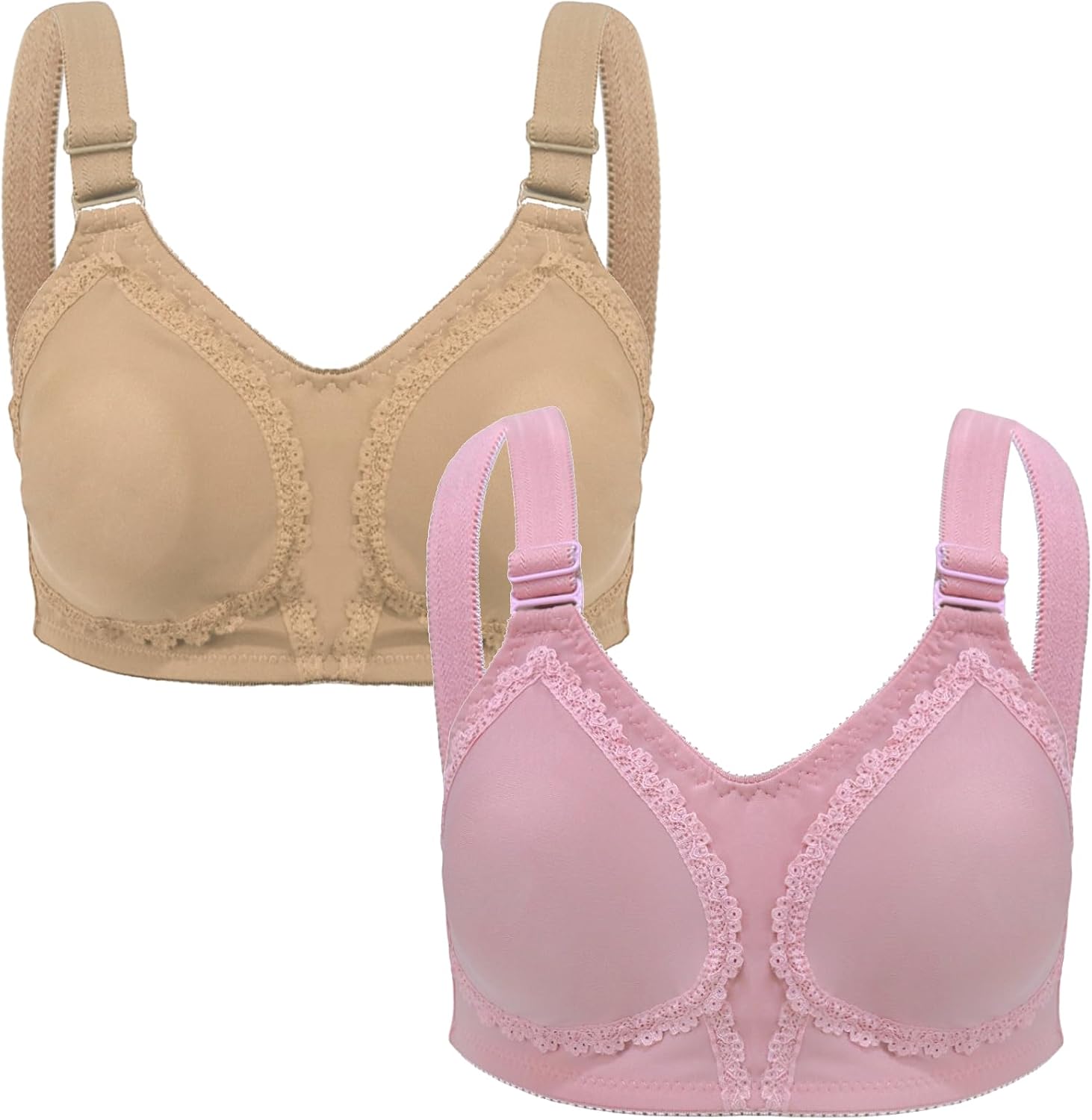 سعر ومواصفات Lasso Womens Set Of 2 Pieces Bra Cup C Super Support Bra (pack of 1) (B0HJD9JHG9) على Amazon EG