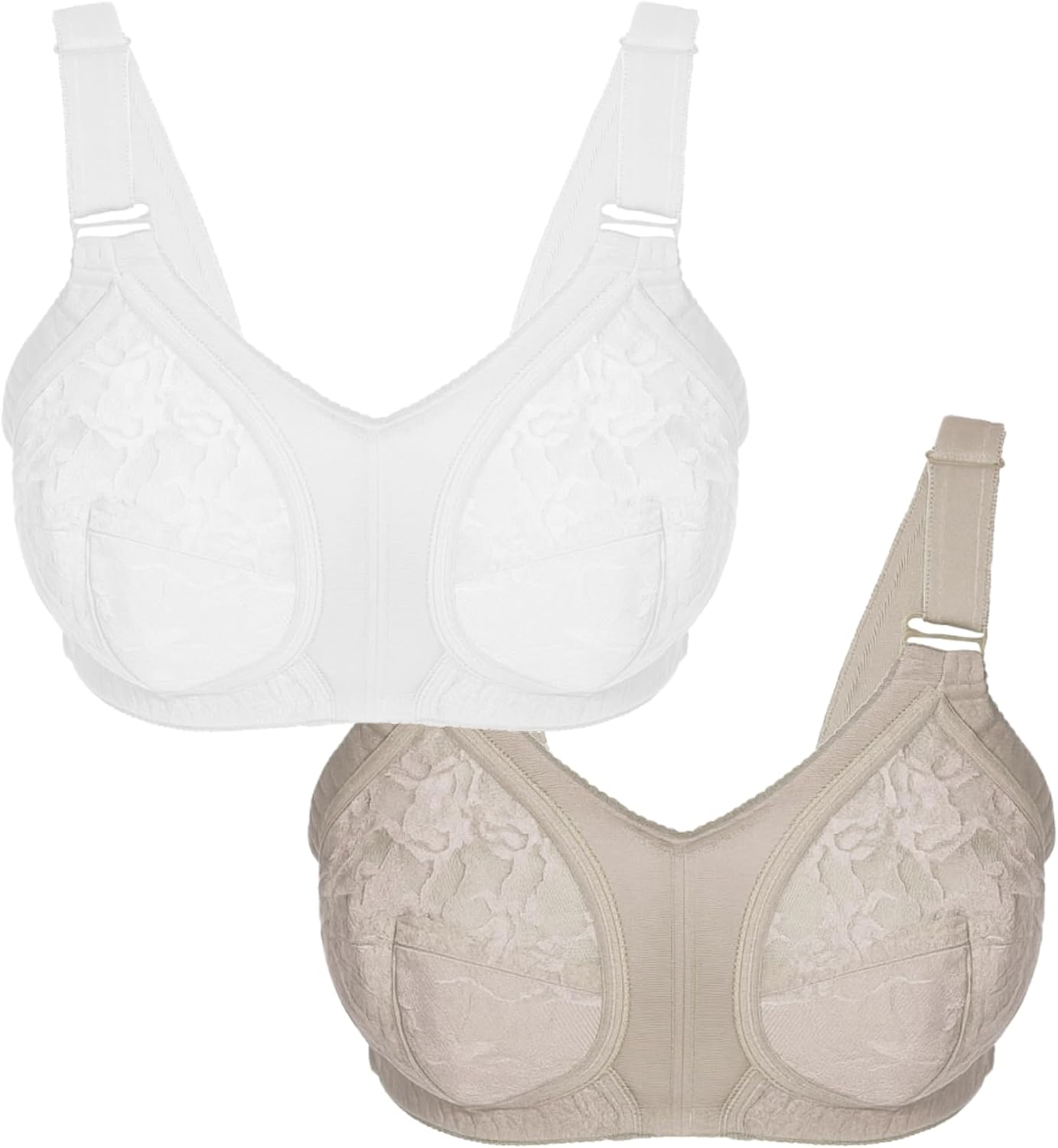 سعر ومواصفات Lasso Womens Set Of 2 Pieces Super Support Bra Cup C Bra (pack of 1) (B0HJD5F357) على Amazon EG