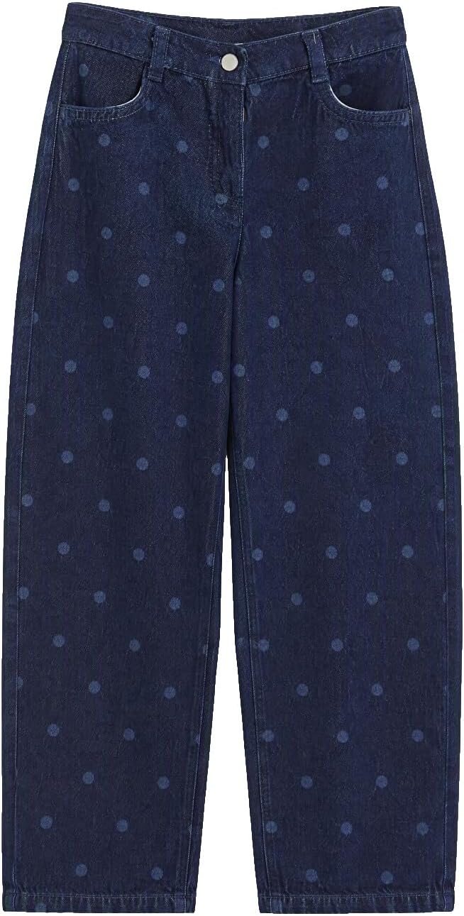 سعر ومواصفات LC WAIKIKI Balloon Fit Polka Dot Girls' Jean 4-5 Years Indigo (B0HKTGVL5V) على Amazon EG