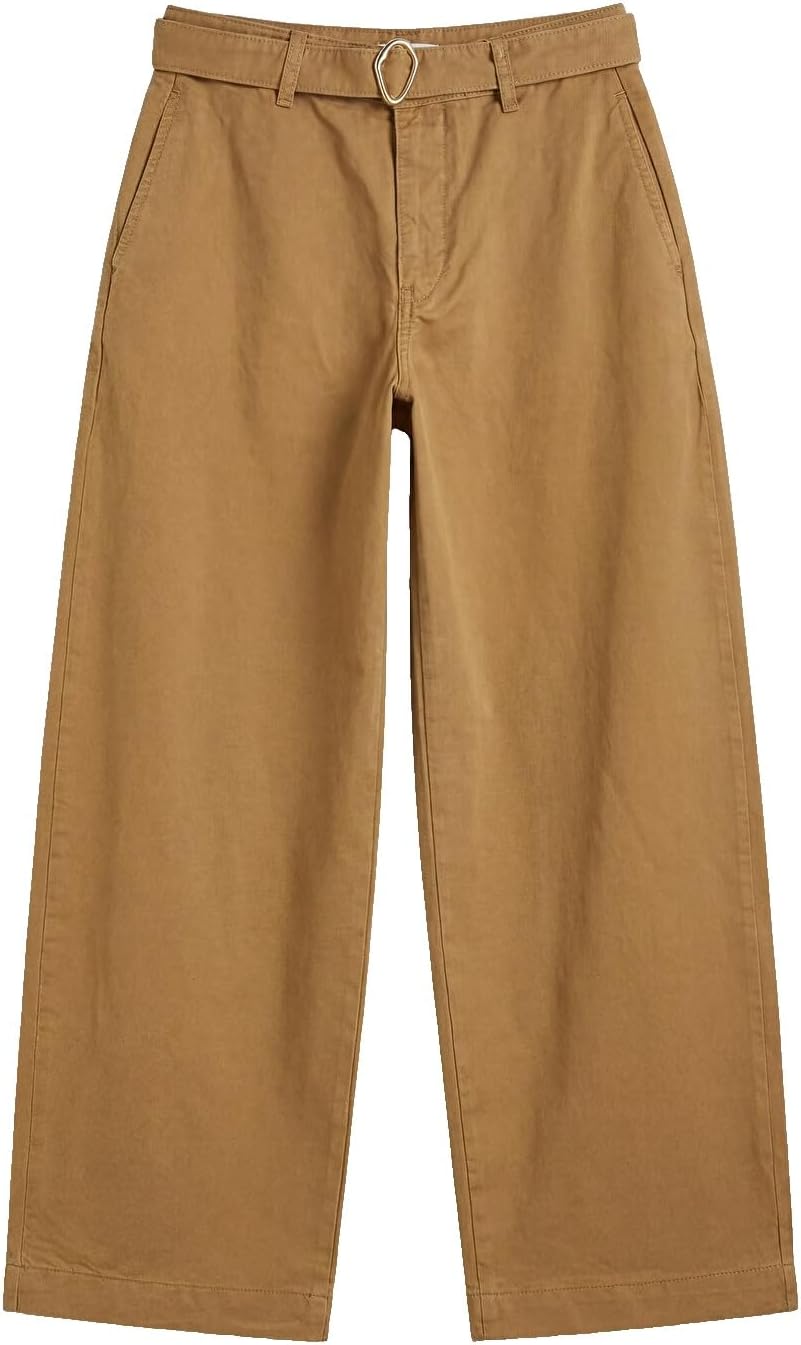 سعر ومواصفات LC WAIKIKI Belted Barrel Fit Women'S Jeans 32 Brown (B0HKV62YZS) على Amazon EG