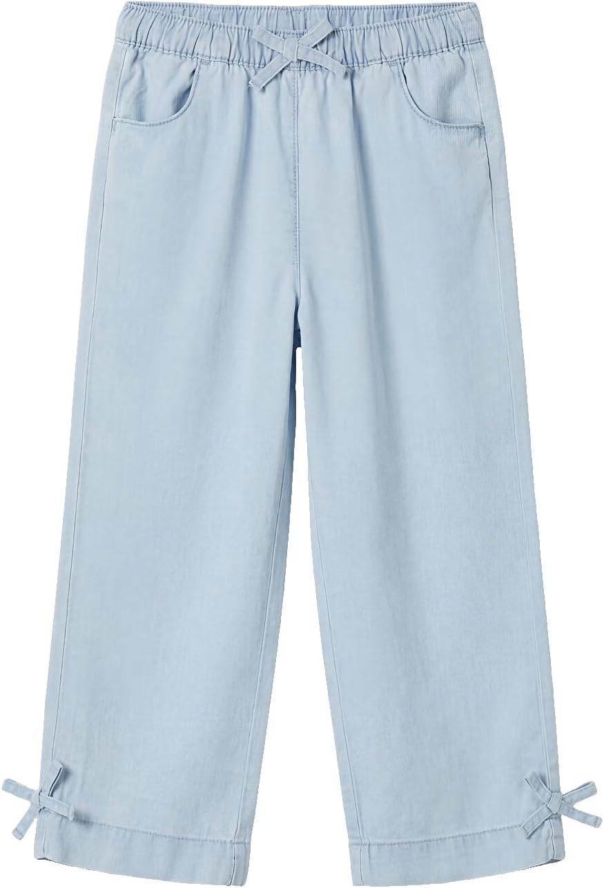 سعر ومواصفات LC WAIKIKI Bowed Girls' Jeans 4-5 Years Blue (B0HKSZSKWM) على Amazon EG