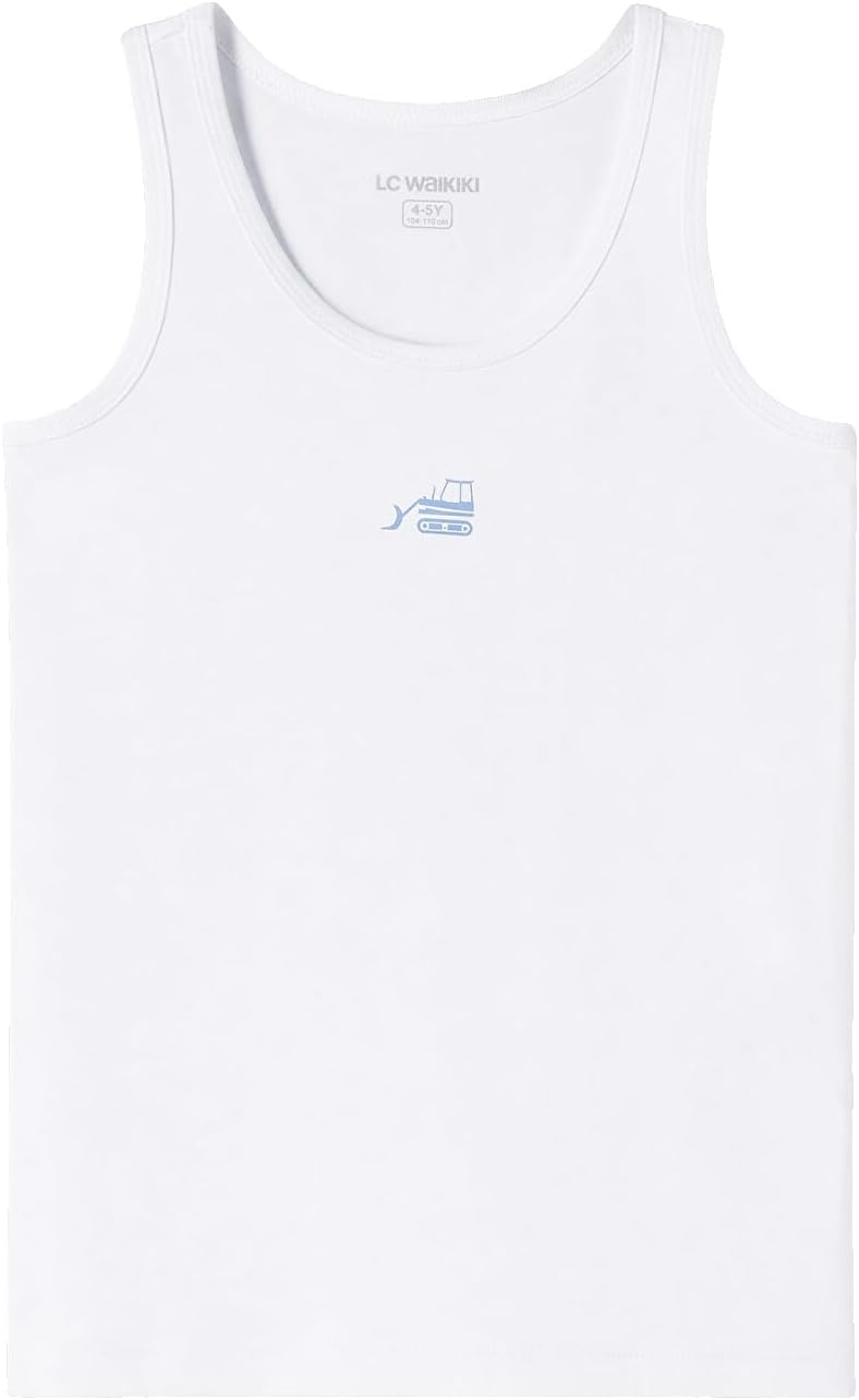 سعر ومواصفات LC WAIKIKI Crew Neck Boys' Vest 2 Pack 7-8 Years White W64132Z1-LU7-7-8 Years-8685000137691 (B0HKSZ49JD) على Amazon EG