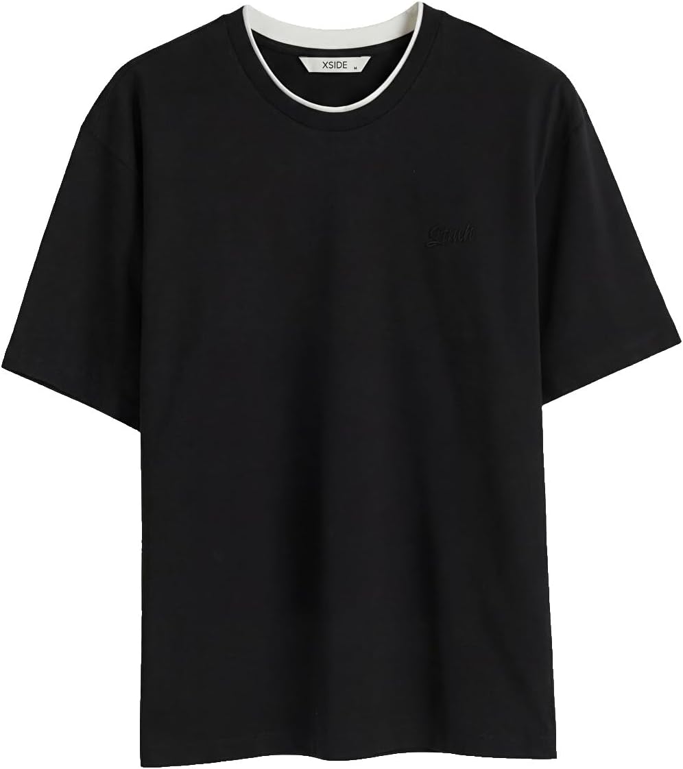 سعر ومواصفات LC WAIKIKI Crew Neck Embroidered Men'S T-Shirt M Black S6Q997Z8-CVL-M-8685003121246 (B0HKSR3GWD) على Amazon EG