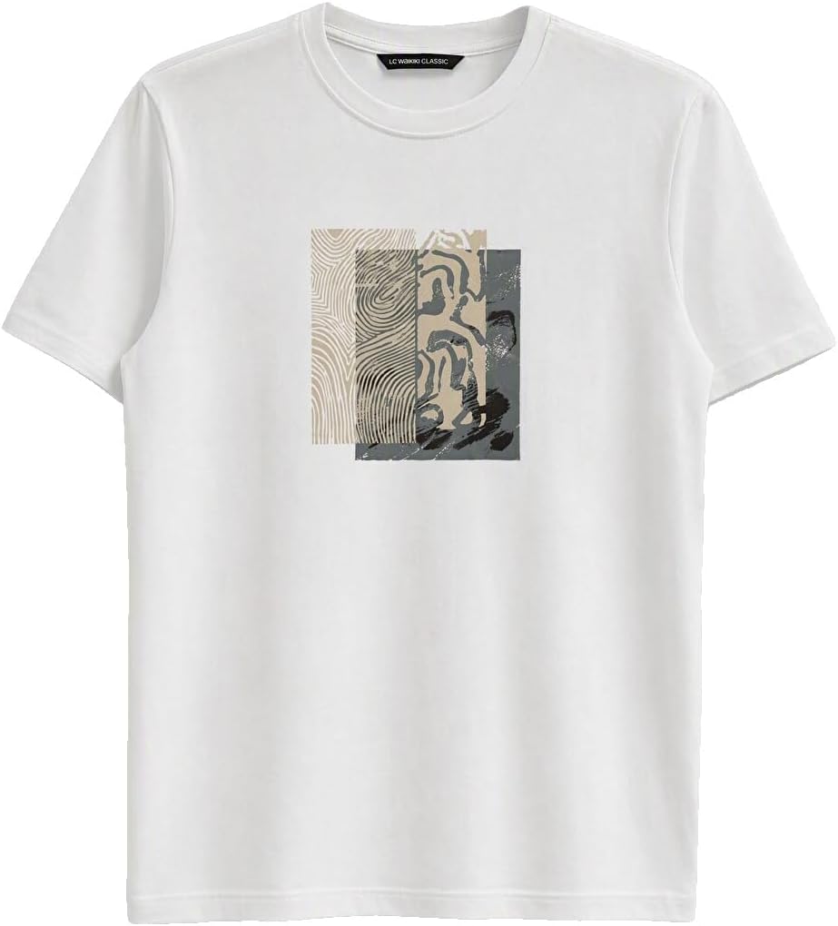 سعر ومواصفات LC WAIKIKI Crew Neck Jersey Men'S T-Shirt M White S6P920Z8-Q6K-M-8685007122614 (B0HKSWWJSK) على Amazon EG