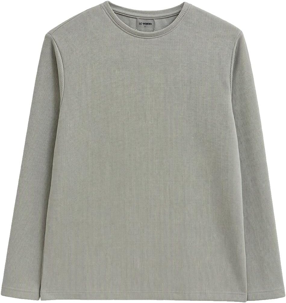 سعر ومواصفات LC WAIKIKI Crew Neck Long Sleeve Men'S Pyjamas Top Xxl Blue (B0HKSSK5H5) على Amazon EG