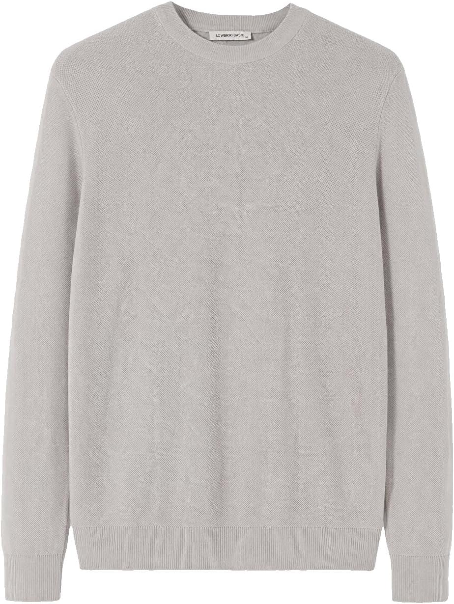 سعر ومواصفات LC WAIKIKI Crew Neck Men'S Knitwear Sweater L Beige (B0HKT93PSJ) على Amazon EG