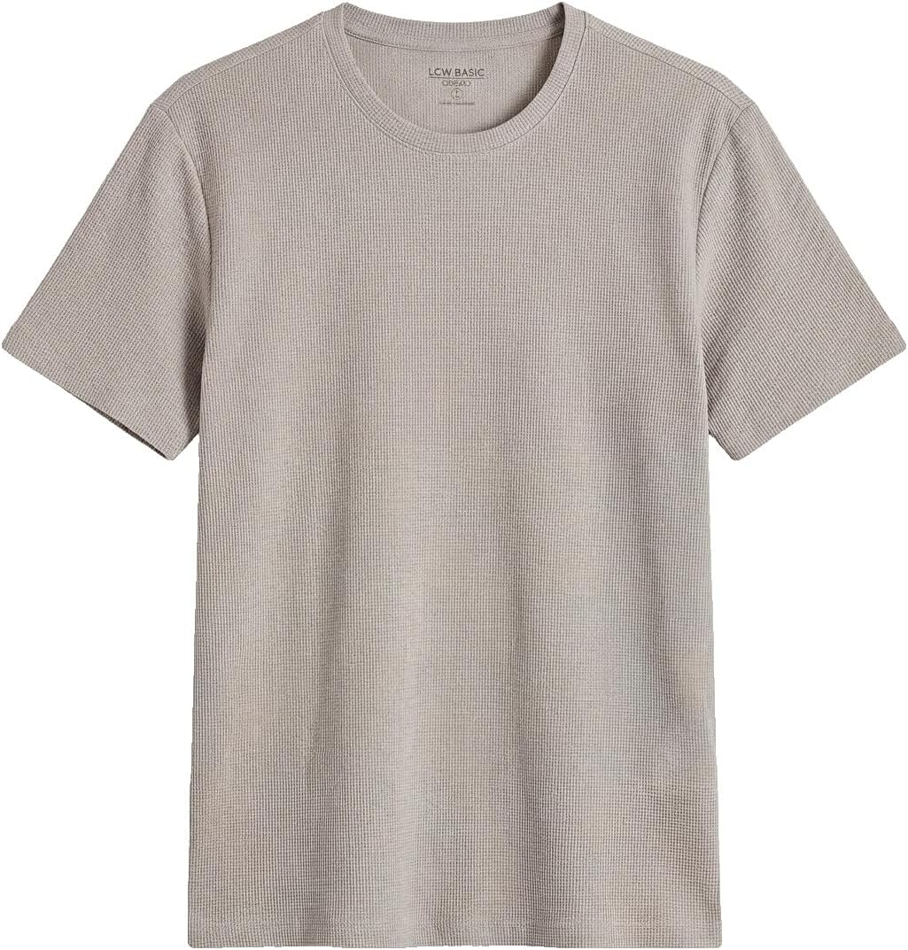 سعر ومواصفات LC WAIKIKI Crew Neck Men'S T-Shirt M Grey S6B372Z8-YH6-M-8685002063158 (B0HKSYP78G) على Amazon EG
