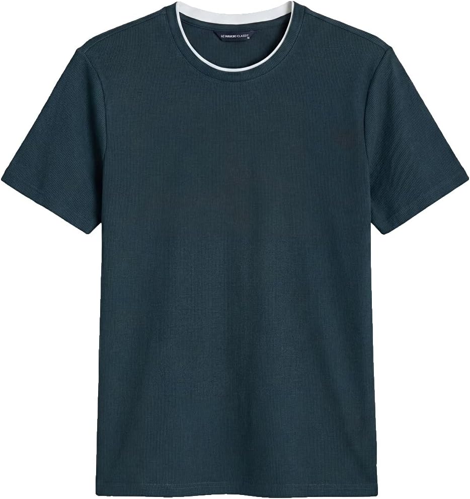سعر ومواصفات LC WAIKIKI Crew Neck Men'S T-Shirt Xl Petrol (B0HKSZC4SX) على Amazon EG