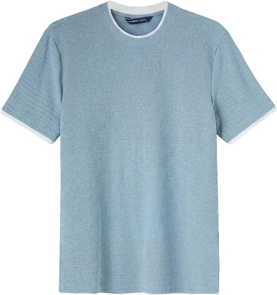 سعر ومواصفات LC WAIKIKI Crew Neck Men'S T-Shirt 2Xl Blue (B0HKT6PN46) على Amazon EG