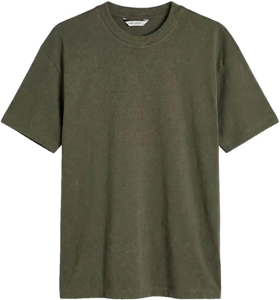 سعر ومواصفات LC WAIKIKI Crew Neck Men'S T-Shirt S Khaki (B0HKT99PCR) على Amazon EG