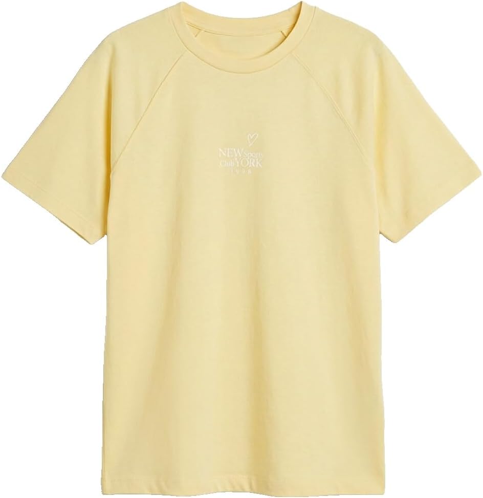 سعر ومواصفات LC WAIKIKI Crew Neck New York Printed Girls' T-Shirt 10-11 Years Yellow (B0HKSVHWN6) على Amazon EG