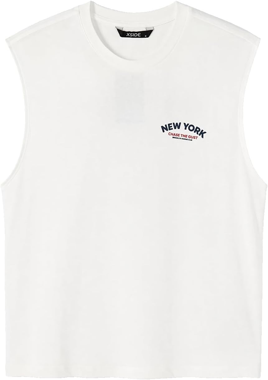 سعر ومواصفات LC WAIKIKI Crew Neck New York Printed Men'S Sleeveless T-Shirt Xs White (B0HKSY6M7P) على Amazon EG