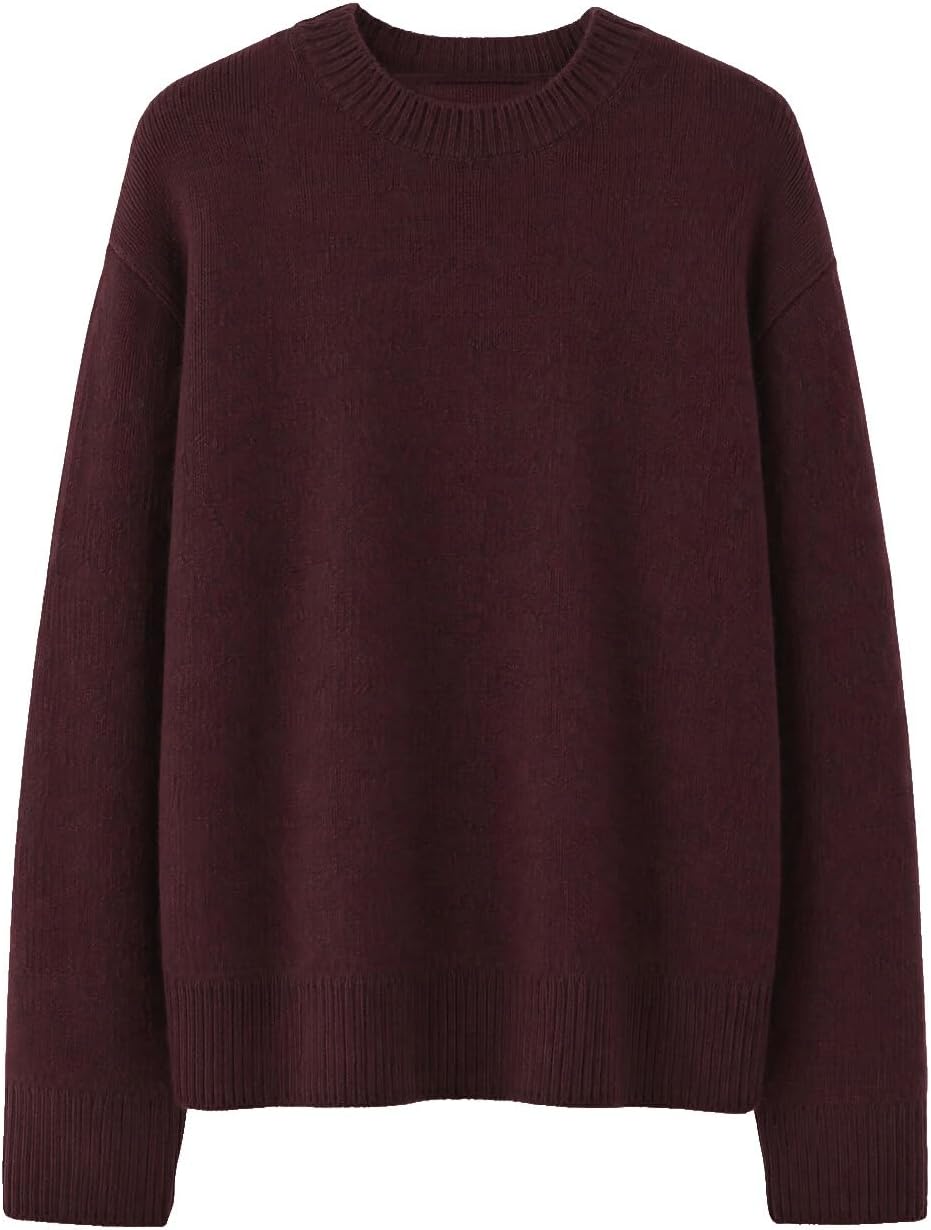 سعر ومواصفات LC WAIKIKI Crew Neck Oversize Women'S Knitwear Sweater L Bordeaux (B0HKTDSBRT) على Amazon EG