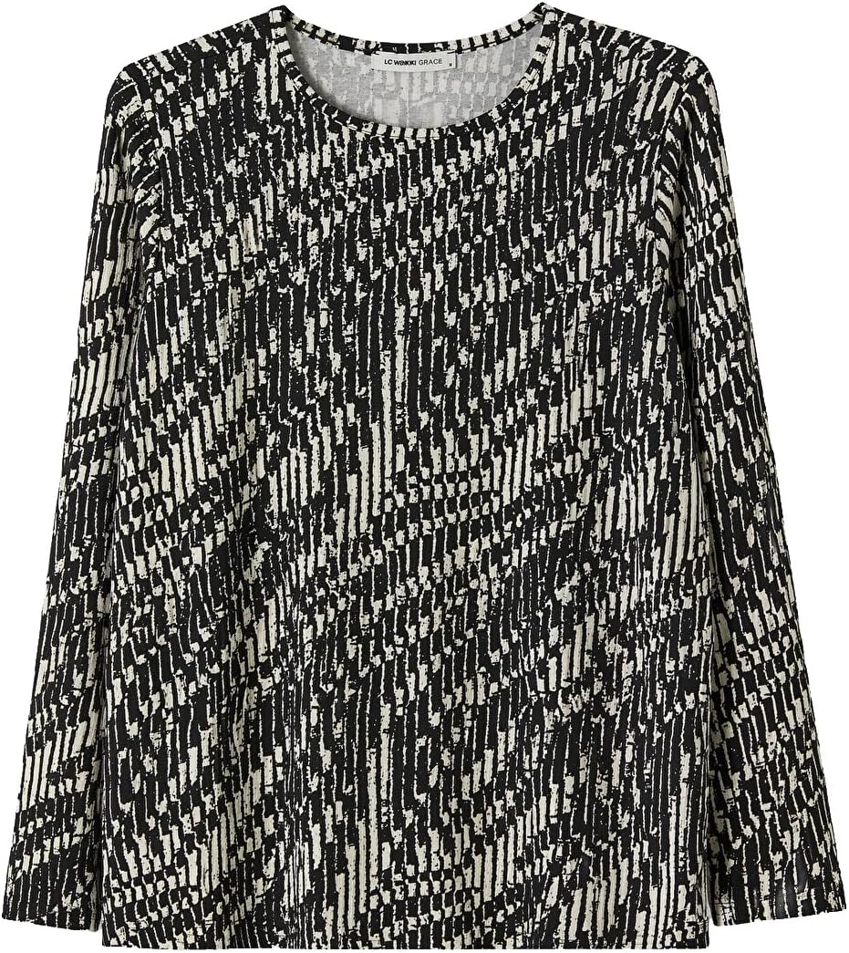 سعر ومواصفات LC WAIKIKI Crew Neck Patterned Women'S T-Shirt 4Xl Beige W6C671Z8-LQC-4XL-8685006418411 (B0HKSQK3N7) على Amazon EG