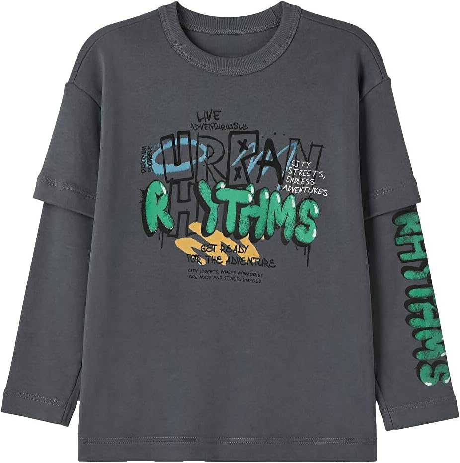 سعر ومواصفات LC WAIKIKI Crew Neck Printed Boys' T-Shirt 10-11 Years Grey (B0HKSZM29S) على Amazon EG