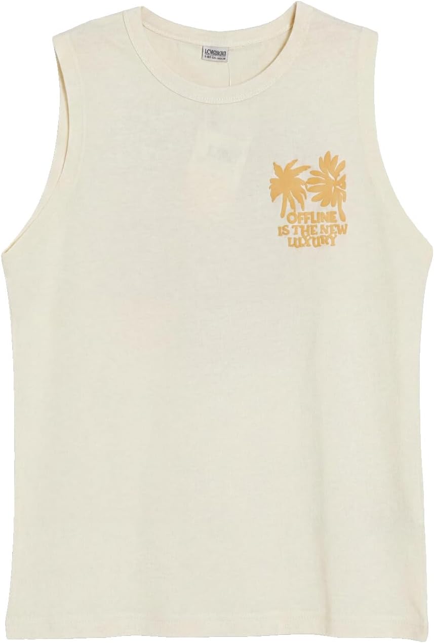 سعر ومواصفات LC WAIKIKI Crew Neck Printed Boys' Tank Top 11-12 Years Yellow (B0HKT1LJNZ) على Amazon EG