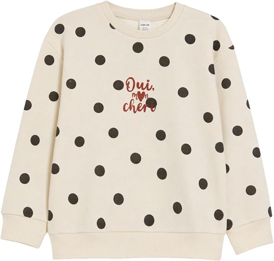 سعر ومواصفات LC WAIKIKI Crew Neck Printed Girls' 2 Pack Sweatshirt (B0HJSXG15Y) على Amazon EG