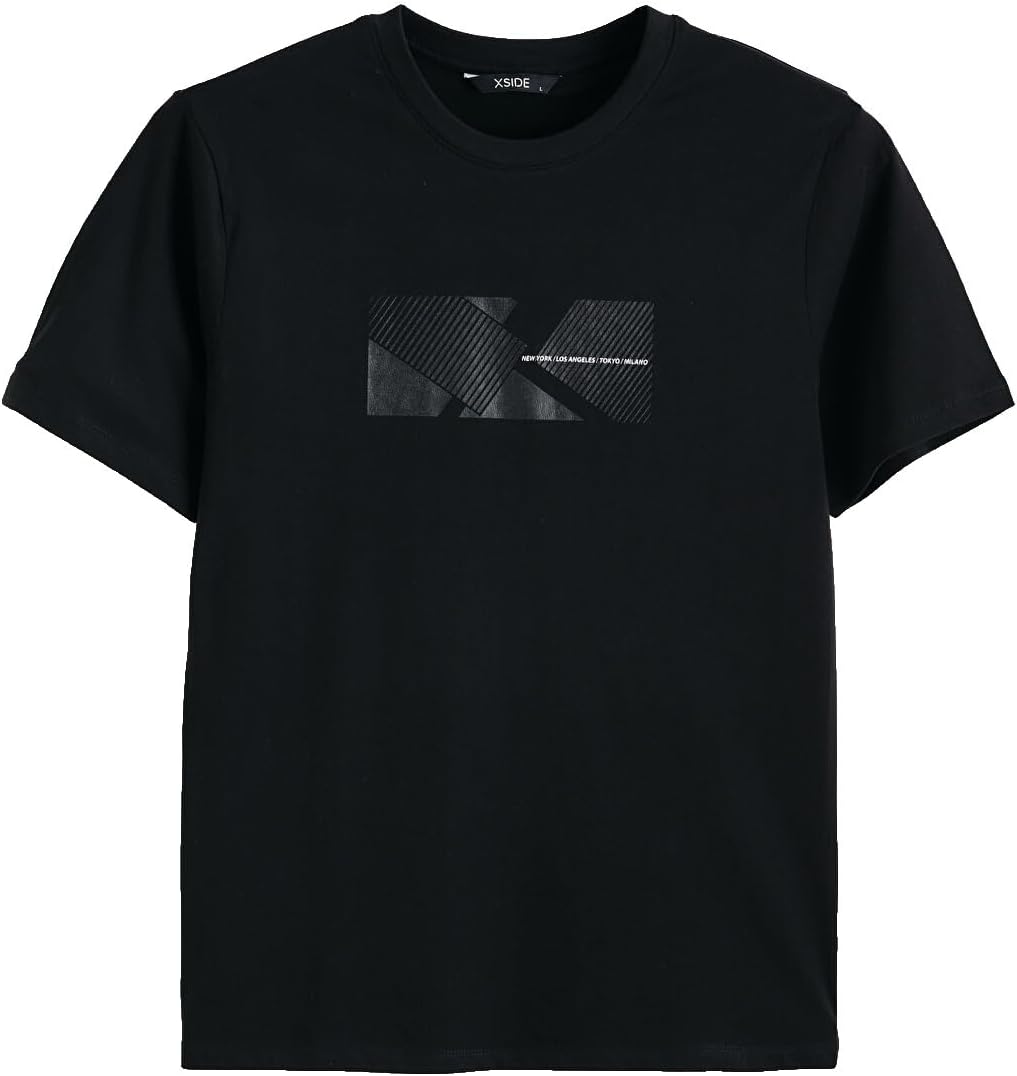 سعر ومواصفات LC WAIKIKI Crew Neck Printed Jersey Men'S T-Shirt S Black S67807Z8-CVL-S-8684689539536 (B0HKSY41M7) على Amazon EG