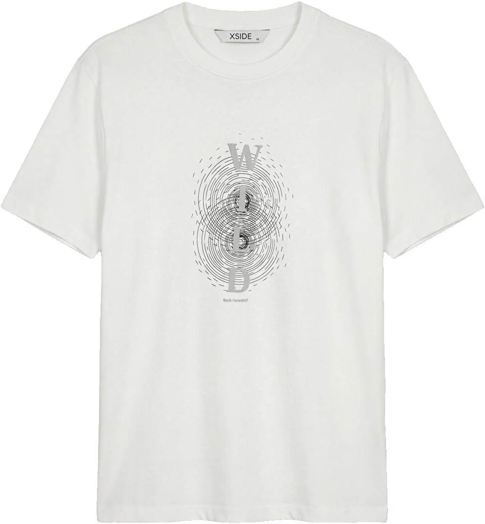 سعر ومواصفات LC WAIKIKI Crew Neck Printed Men'S T-Shirt M Ecru (B0HKSXHFFC) على Amazon EG